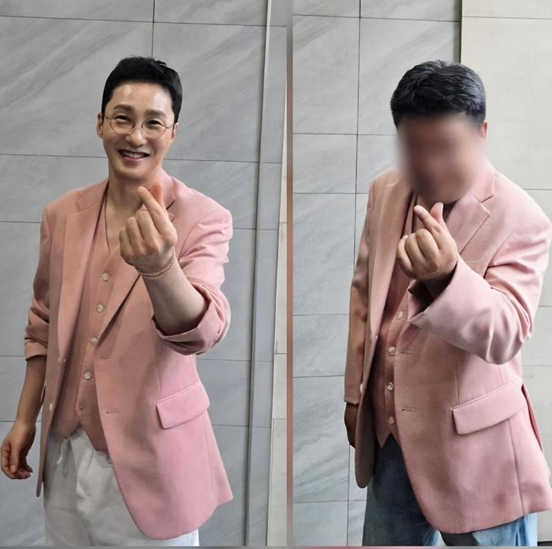 “핑크 수트마저 여심 공략”…황동주, 매니저와 ‘같은 옷 다른 느낌’ 투샷→SNS 반응 폭발 / 황동주SNS