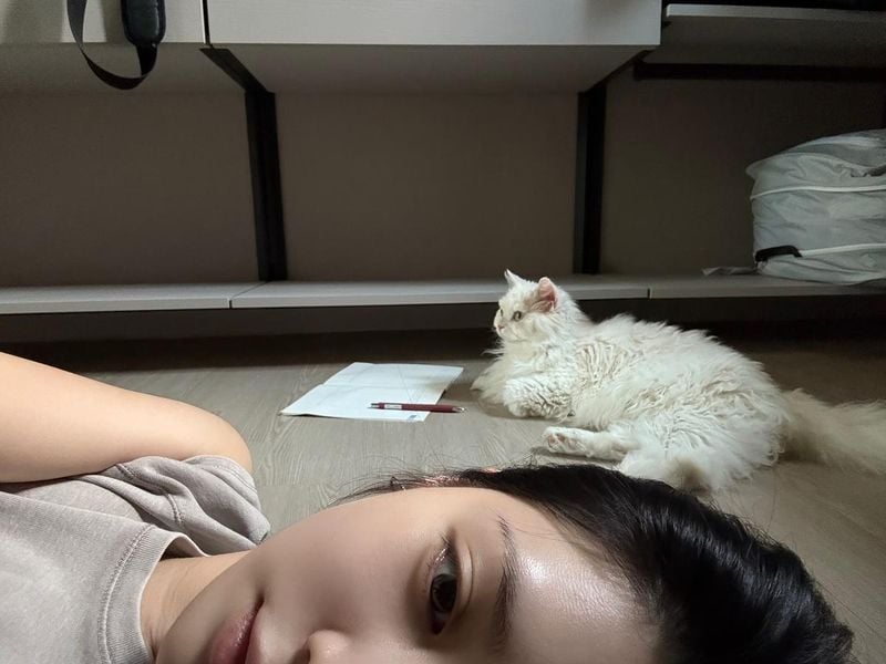 “조용히 흐르는 평온함”…백송민, 오후의 일상→고요한 휴식 속으로 / 모델 백송민 인스타그램
