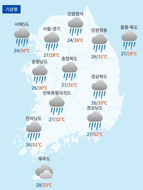 전국날씨예보 / 케이웨더