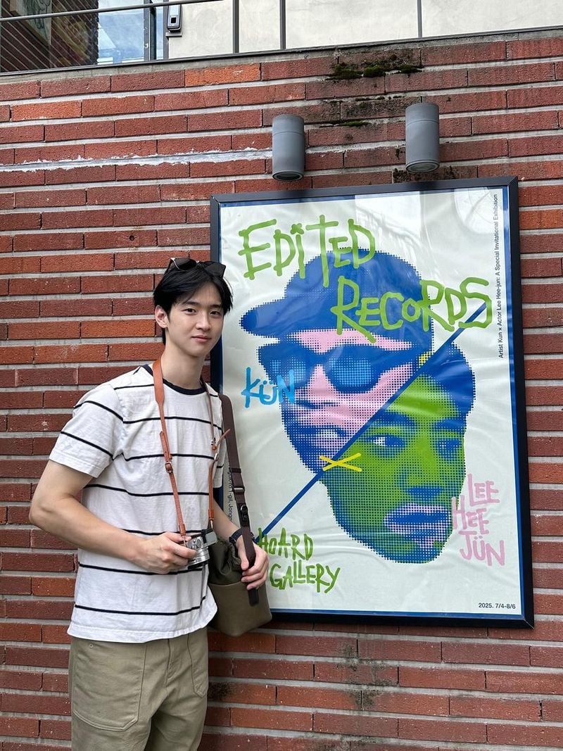 “희준 선배님을 존경하는 눈빛”…장동윤, 여름 오후→예술의 순간 기록 / 배우 장동윤 인스타그램