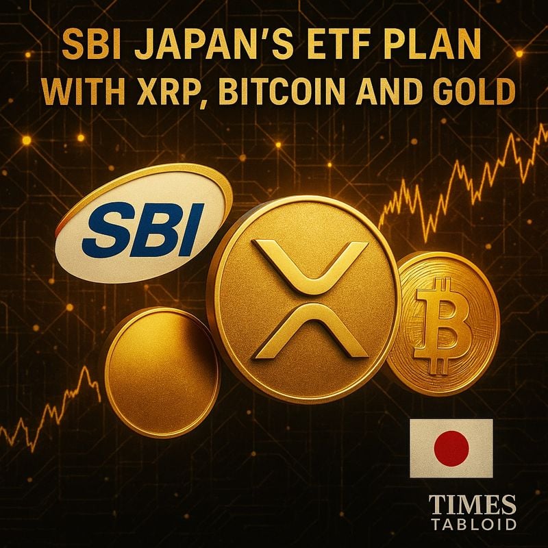 SBI 재팬, 비트코인·리플 XRP·금 연계 ETF 추진