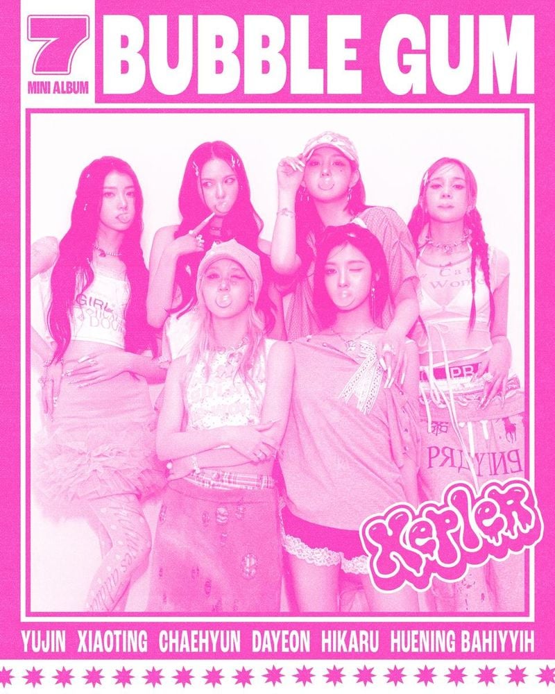 “케플러만의 샤이닝핑크”…케플러, ‘BUBBLE GUM’으로 힙걸 변신→7집 미니 앨범 기대감 고조 / 클렙