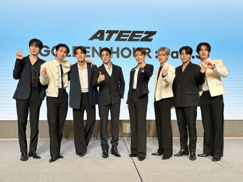“에이티즈 ‘GOLDEN HOUR : Part.3’로 빌보드 200 5주 진입→월드투어 위엄 과시” / KQ엔터테인먼트