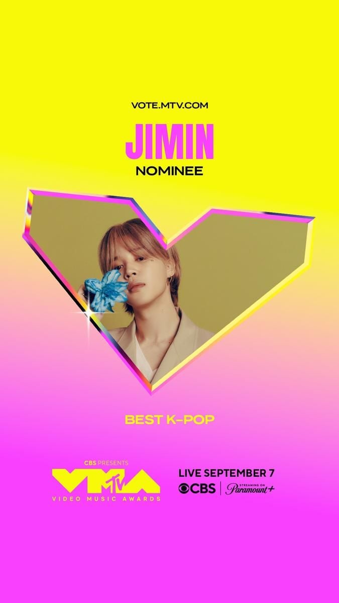 “글로벌 중심에 선 방탄소년단 지민”…‘Who’로 MTV VMA 첫 솔로 후보→음악계 집중 조명