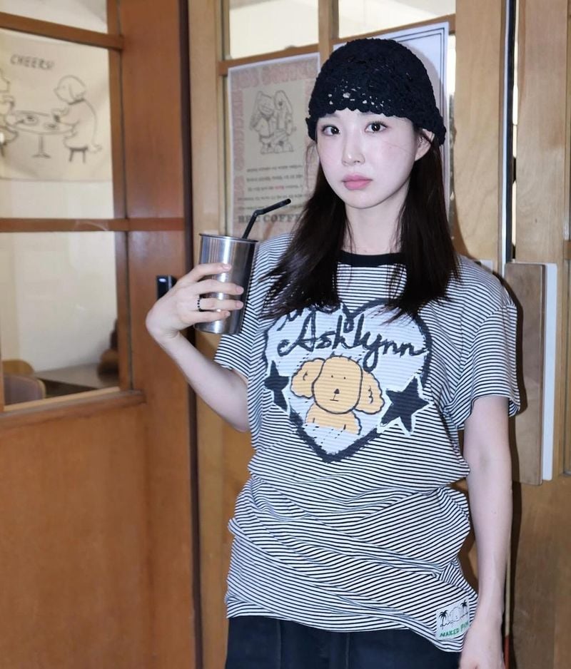 “잘가라”…이유나, 티셔츠와 차분한 눈빛→잔잔한 여운 / 걸그룹 브브걸 이유나 인스타그램