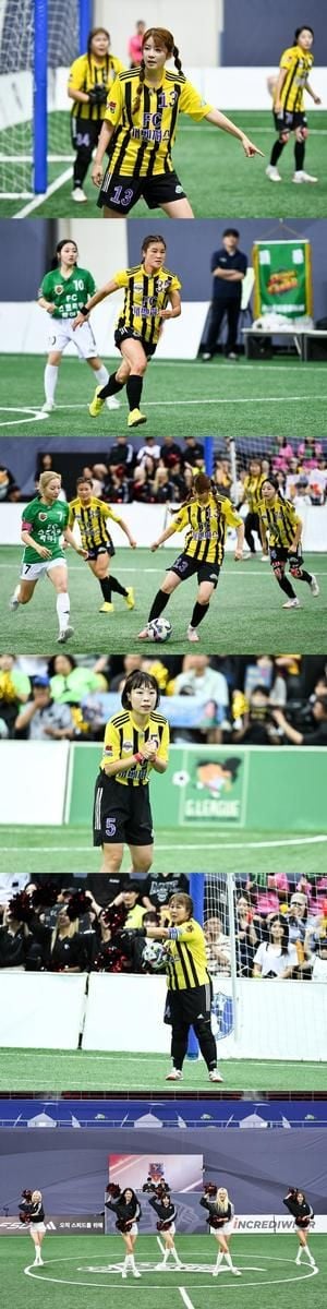 “돌격 축구로 돌아온 김혜선”…골 때리는 그녀들 개벤져스, 방출전 위기→치어리더 5인방 응원 속 반전 투혼 / SBS