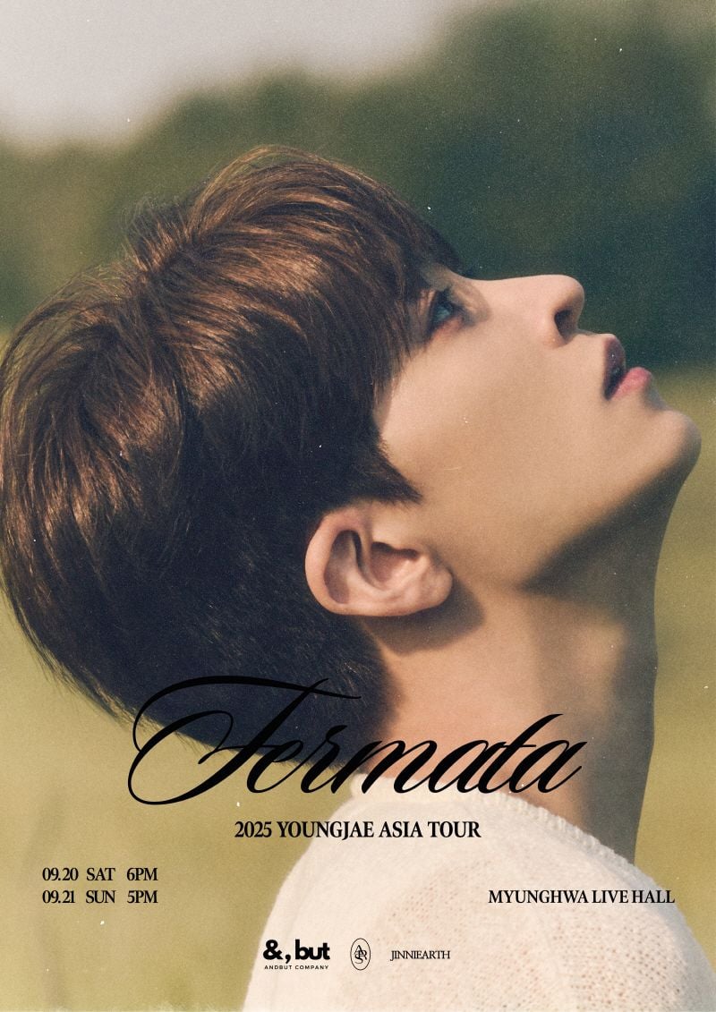 “팬과 더 가까이”…영재, ‘Fermata’ 아시아 투어로 9월 서울 공연→글로벌 기대감 고조 / 앤드벗컴퍼니