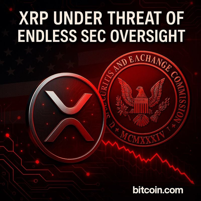 리플 XRP, 무기한 SEC 규제 가능성 경고…미 의회 초안 논란 확산