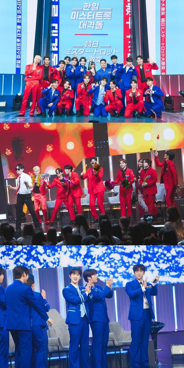 “전율의 무대 뒤편”…손빈아·김용빈, ‘사랑의 콜센타-세븐스타즈’ 트롯 한일전→안방 열광 / TV CHOSUN
