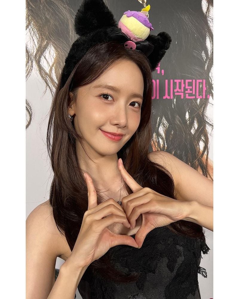 “곧 관객을 만날 시간”…임윤아, 블랙 리본과 미소→설렘 가득 현장 / 소녀시대 임윤아 인스타그램