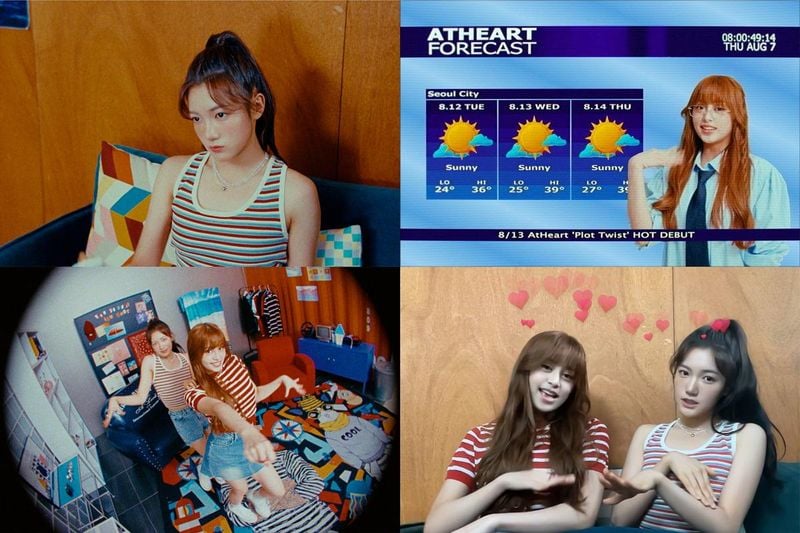 “서현·케이틀린, ‘Ice Cream’ 속 하트어택”…앳하트 파워→EP ‘Plot Twist’로 출격 / 타이탄 콘텐츠