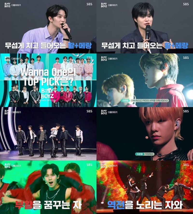 “베일 벗는 워너원 TOP PICK”…‘비 마이 보이즈’ 문재일·카이, 승부 예고→심사평은 뜨거웠다 / SBS