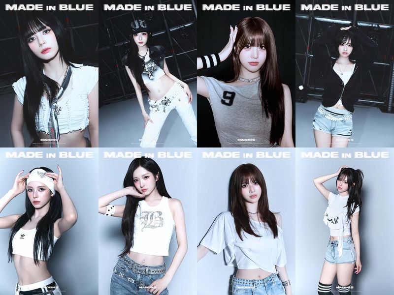“메이딘 에스, 흑백 속 절제된 카리스마”…‘MADE in BLUE’로 데뷔→새로운 음악 성장 예고 / 143엔터테인먼트