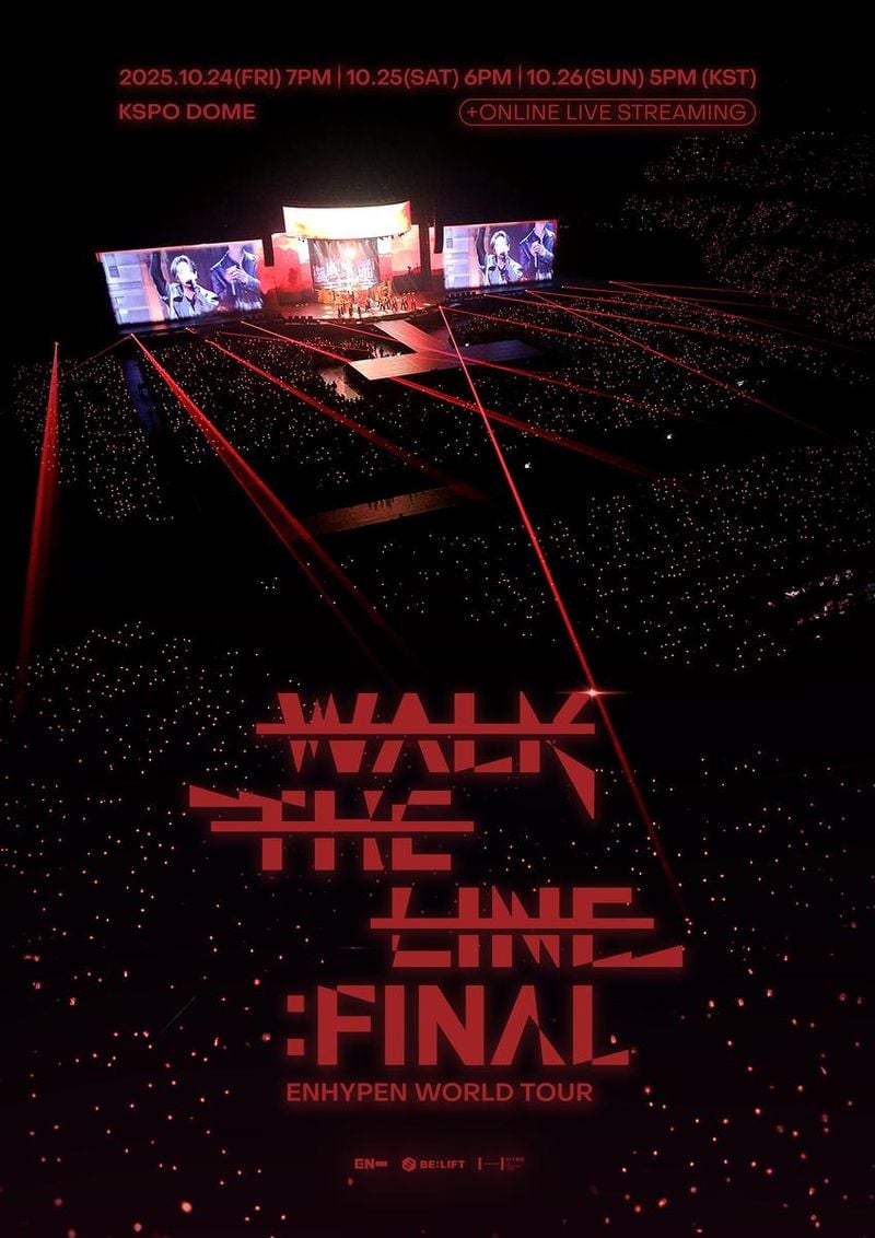 “글로벌 티켓 파워 증명”…엔하이픈, ‘WALK THE LINE’ 앙코르→서울 대미 장식