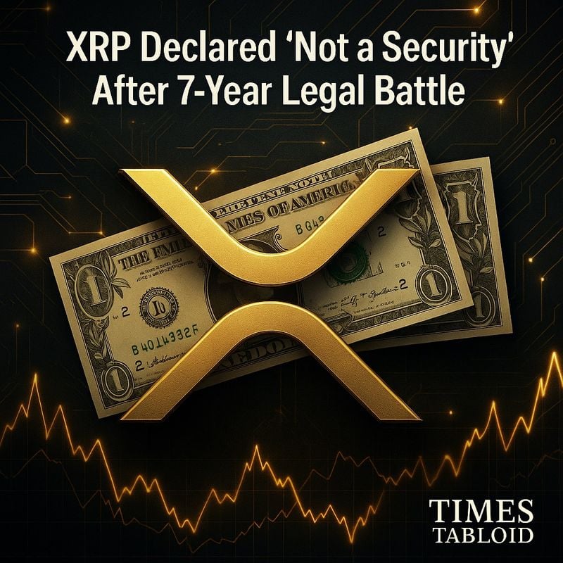 리플 XRP, 7년 법정공방 끝 ‘비증권’ 확정
