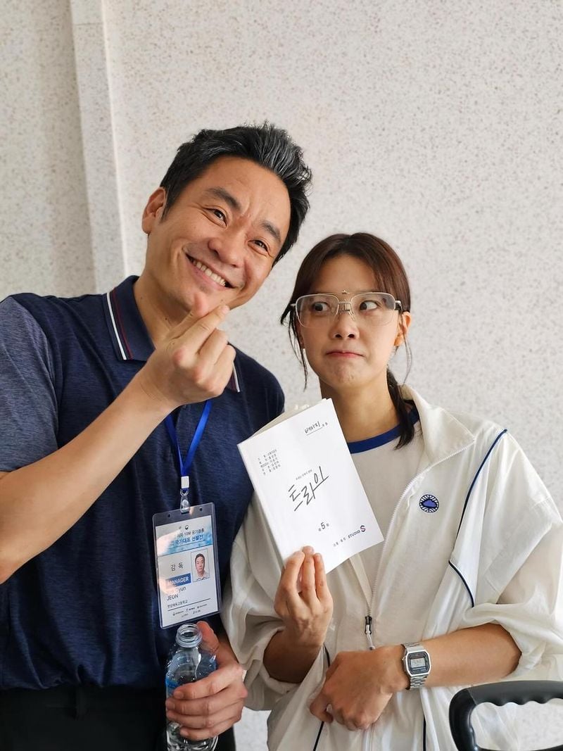 “오늘도 트라이”…임세미, 장난스런 눈빛→현장 에너지 폭발 / 배우 임세미 인스타그램