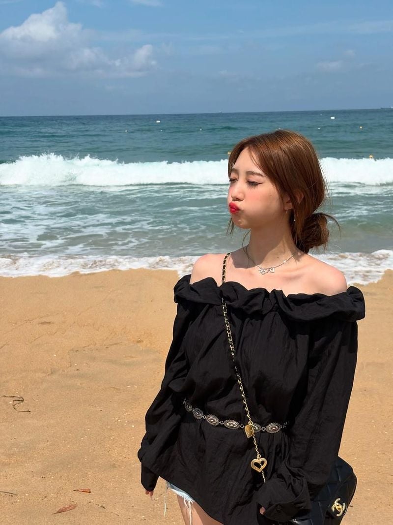 “정말로 건강해야 해”…여진, 뜨거운 여름→청량감 물든 순간 / 걸그룹 루셈블 여진 인스타그램