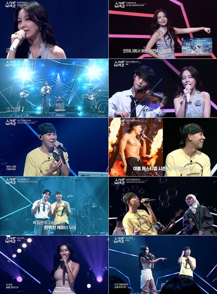 “워터밤의 중독”…로꼬·화사, ‘라이브 와이어’ 무대→여름밤 열기 장악 / Mnet