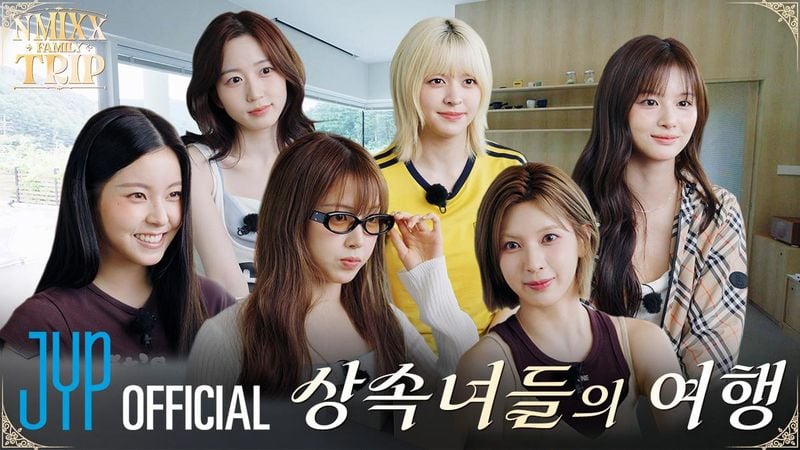 “NMIXX 새 도전 예고”…‘NMIXX FAMILY TRIP’부터 파블로 비타 컬래버→글로벌 돌풍 예감 / JYP엔터테인먼트