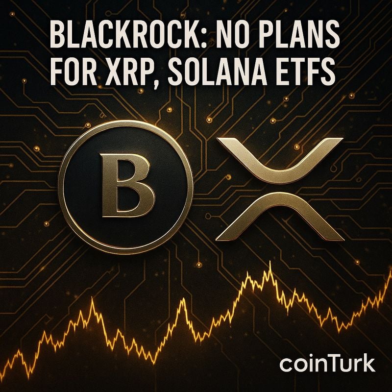 블랙록, 리플 XRP·솔라나 ETF 출시 계획 없다