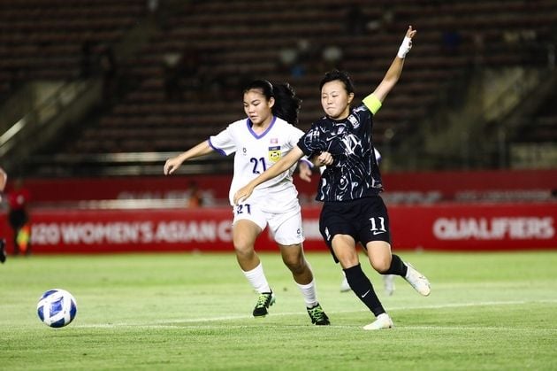 “김예은 후반 38분 결승 헤더”…한국 U-19 여자축구, 라오스 1-0 제압 / 연합뉴스