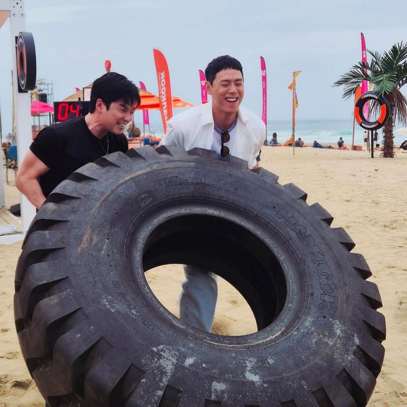 “강렬한 여름 한복판에서”…이관희, 모래 위 도전→에너지 폭발 / 농구선수 이관희 인스타그램