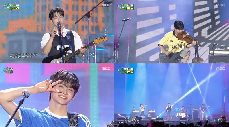 “루시, 울산을 뜨겁게 적셨다”…‘쇼! 음악중심’ 페스티벌 대미→청량 사운드 폭발 / MBC