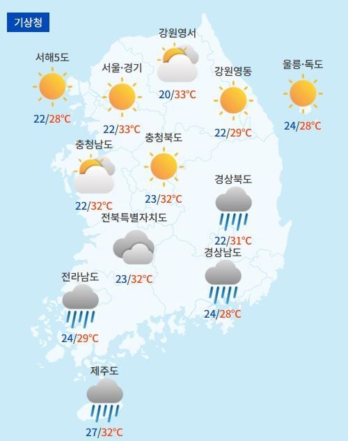 전국날씨예보 / 케이웨더