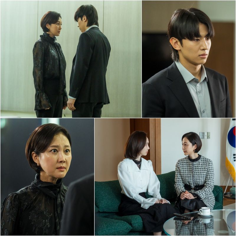 “냉철한 힘과 균열의 순간”…염정아·김진영, ‘아이쇼핑’ 7회 위기 맞대면→파국 전야 / ENA