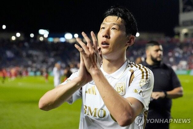 “데뷔전 페널티킥 유도”…손흥민, LAFC서 29분간 강렬한 MLS 신고 / 연합뉴스
