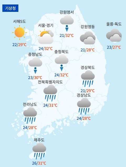 전국날씨예보 / 케이웨더