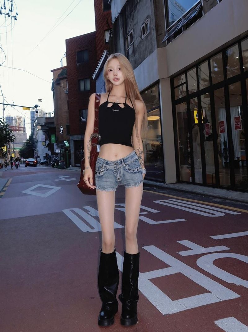 “도산부터 홍대까지 걸었죠”…최준희, 저녁빛 아래→걸크러시 절정 / 모델 최준희 인스타그램