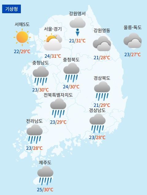 전국날씨예보 / 케이웨더