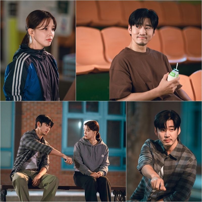 바나나우유로 건넨 위로…‘트라이’ 윤계상, 임세미 향한 플러팅→달밤에 피어나는 로맨스 / SBS