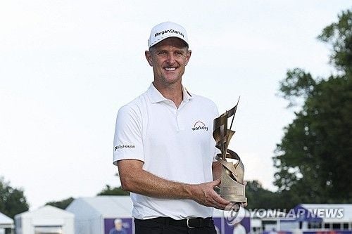 “연장 접전 끝 우승”…저스틴 로즈, PGA 플레이오프 1차전 제패 세계 9위 기록 / 연합뉴스