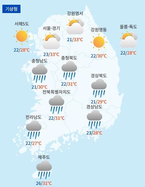 전국날씨예보 / 케이웨더