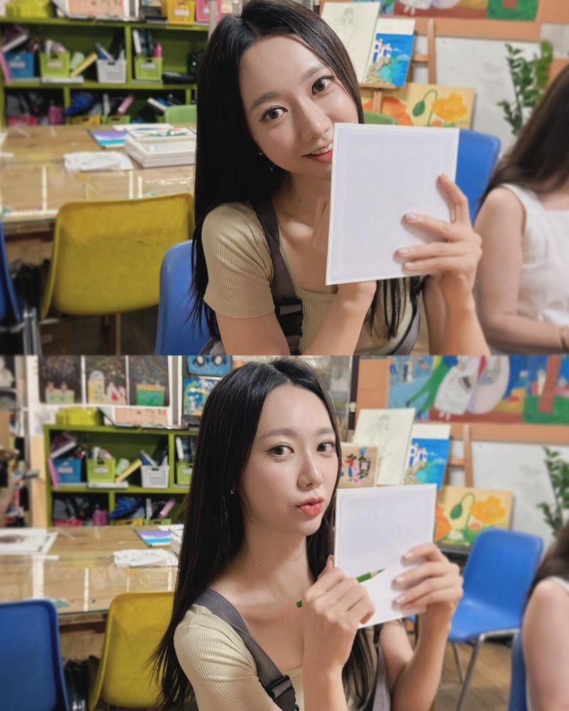 “매번 고양이만 그리는 나”…권이슬, 예술에 녹아든 여름→수줍은 설렘 / 아나운서, MC 권이슬 인스타그램