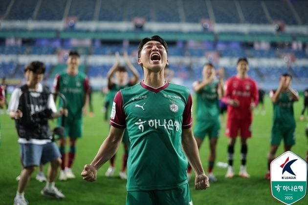 “결승골·1도움 맹활약”…김준범, 대전 재역전승 이끌며 25라운드 MVP / 연합뉴스