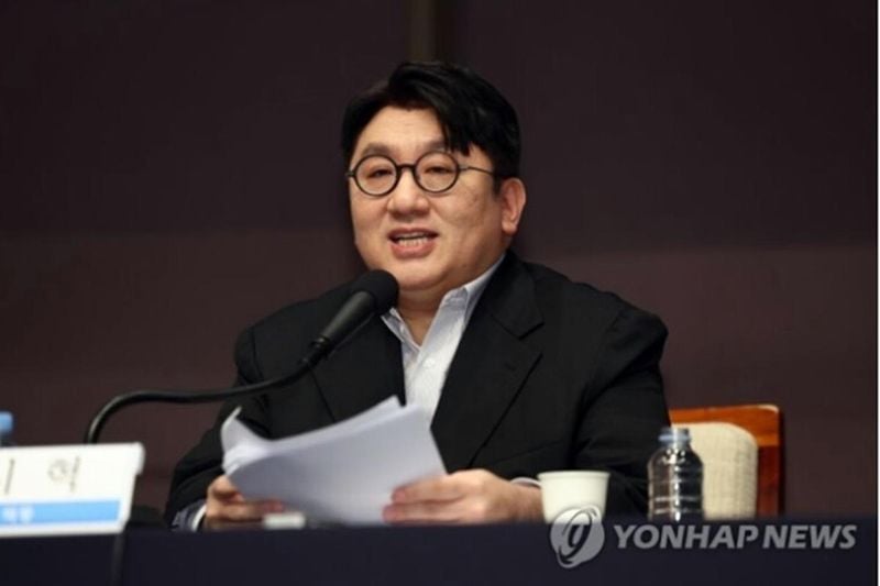 방시혁 / 연합뉴스