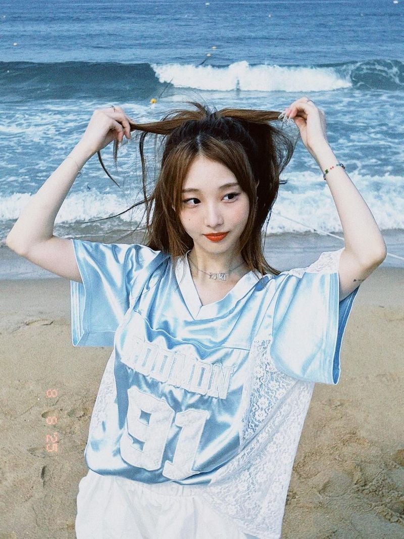 “Pop, 바다와 어울린 청량함”…여진, 여름밤 해변→빛나는 자유 / 걸그룹 루셈블 여진 인스타그램