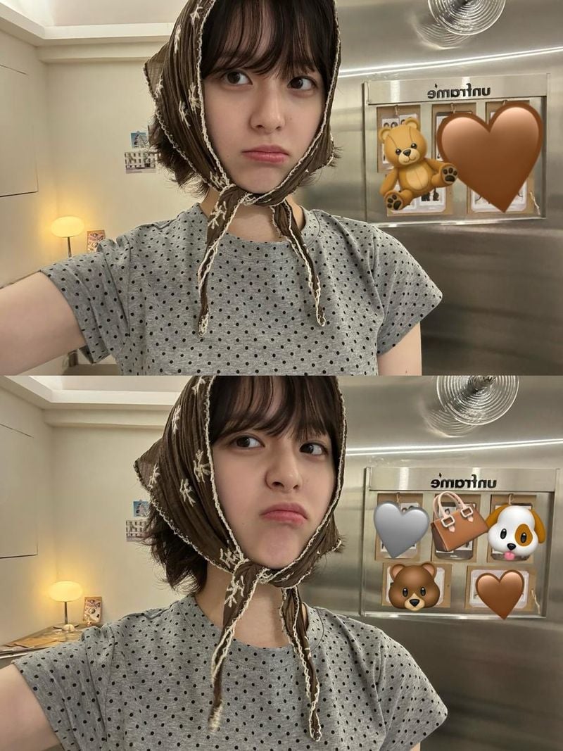 “수줍은 표정 속 반전 매력”…박지후, 빈티지 무드→러블리 일상 대공개 / 배우 박지후 인스타그램