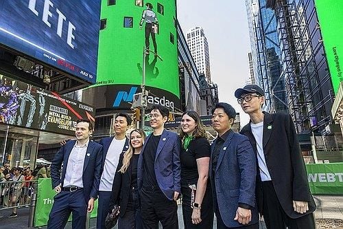 ‘웹툰 엔터’ 디즈니 제휴에 81% 급등…나스닥서 16.96달러 마감
