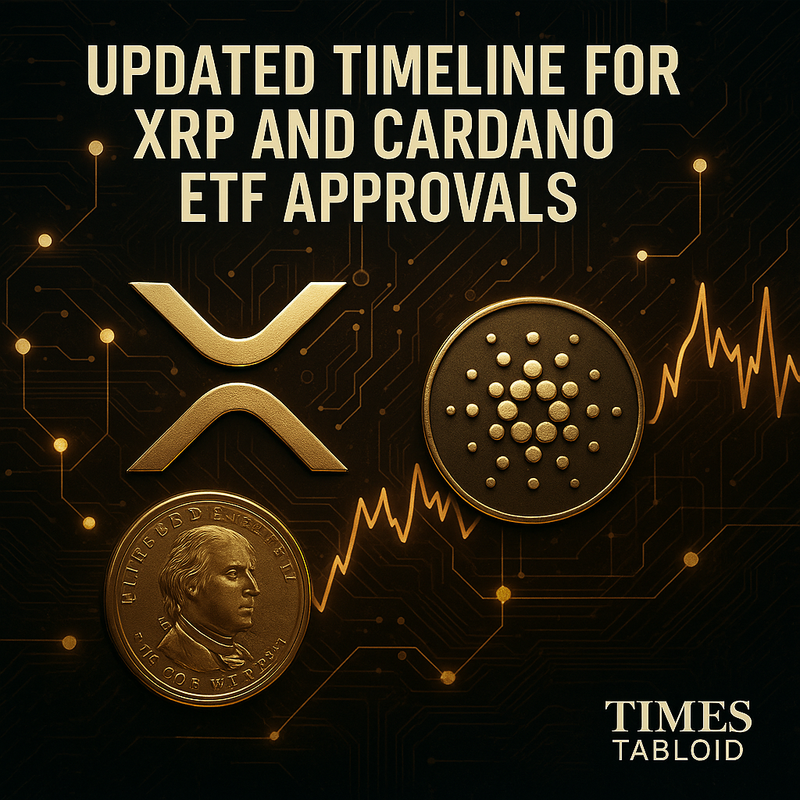 리플 XRP·카르다노 ETF 승인 전망 급물살