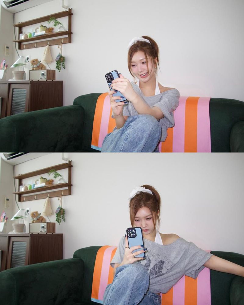 “편안함 위에 머무른 시선”…박민지, 여름 오후→일상 속 따스한 멈춤 / 걸그룹 시크릿넘버 박민지 인스타그램