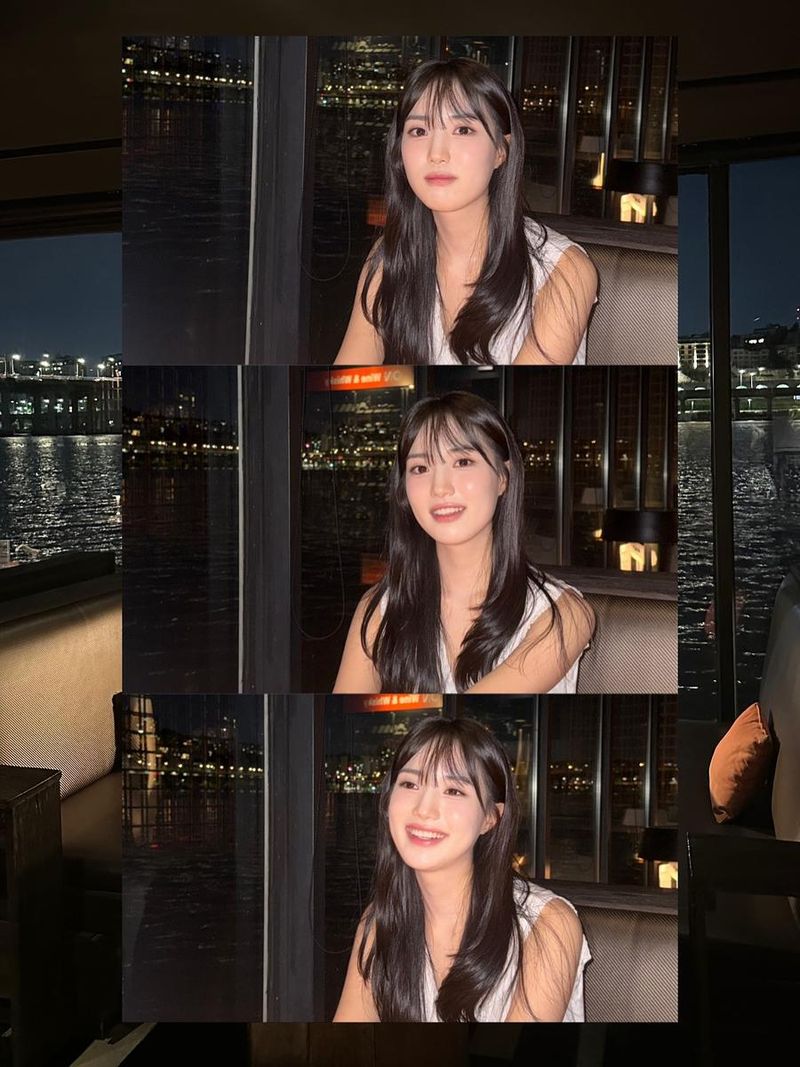 “폭군의 셰프 첫방이 다가온다”…윤서아, 밤공기 속 설렘→청초한 미소 담다 / 배우 윤서아 인스타그램