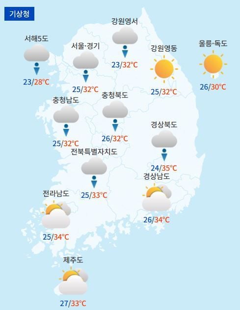 전국날씨예보 / 케이웨더