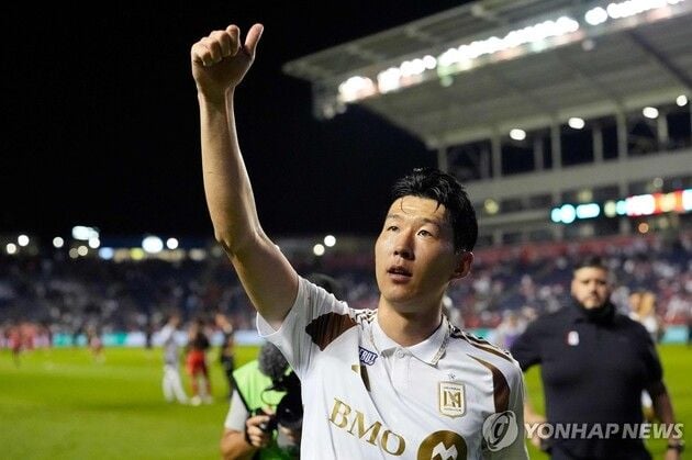 “유니폼 판매 신기록”…손흥민, LAFC 상업적 효과 첫 주부터 입증 / 연합뉴스