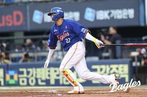 “채은성 역전타 작렬”…한화, NC 꺾고 9-2 대승으로 5연승 / 연합뉴스