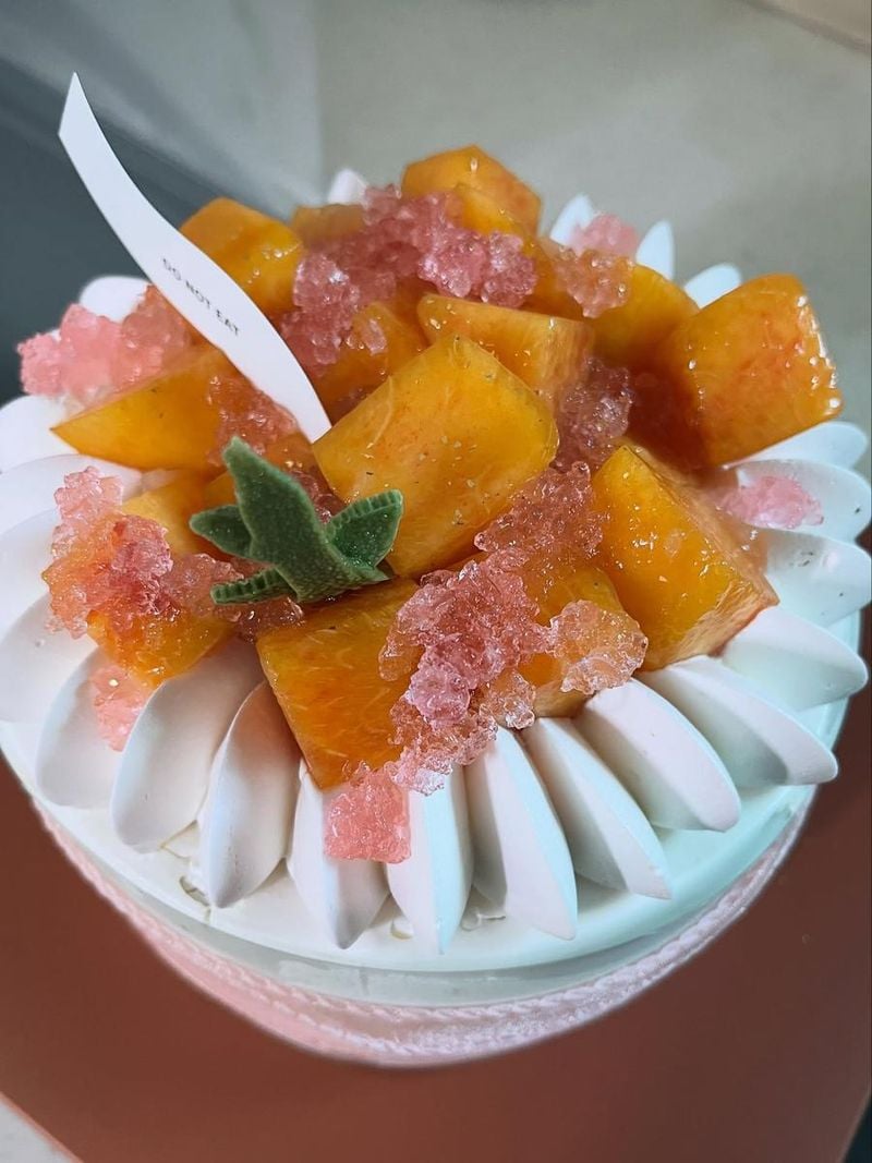 “오늘은 달달함이 필요했죠”…박시은, 여름 한가운데→케이크에 담긴 위로 / 배우 박시은 인스타그램