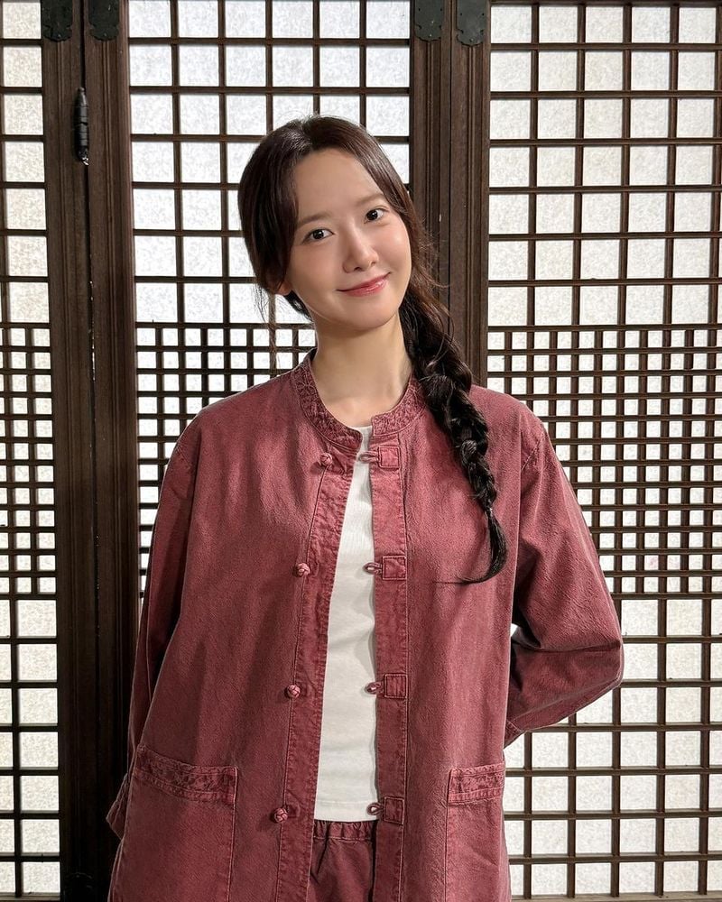 “오늘 밤을 기다리며”…임윤아, 따스한 설렘→단아한 한복 셀카 / 소녀시대 임윤아 인스타그램